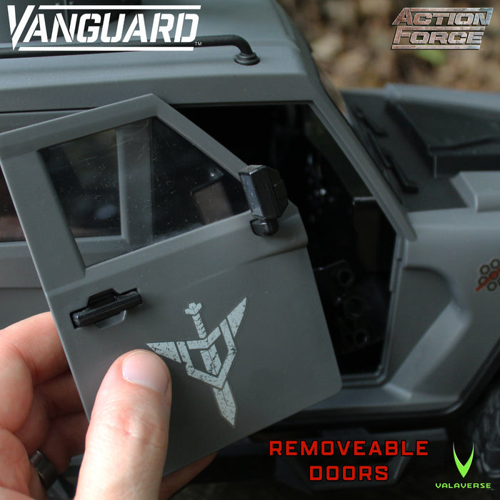 Action Force VANGUARD Vehicle Stealth Gray (Includes: Stealth Gray Missile Launcher Add-On)