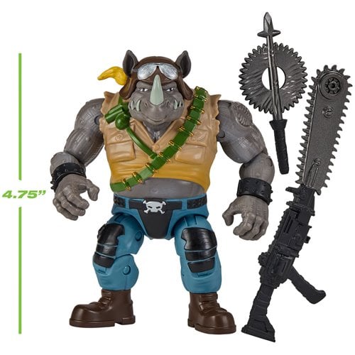 [PREORDER] Teenage Mutant Ninja Turtles x G.I. Joe Rocksteady x Buzzer | Action Figures | Playmates