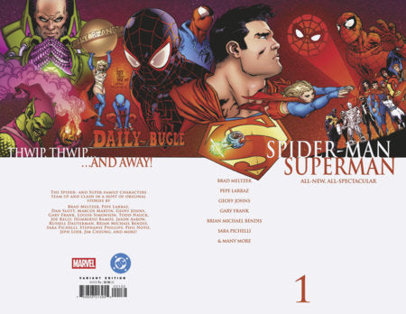[PREORDER] Marvel / DC: Spider-Man / Superman #1 | Comic | Marvel Comics