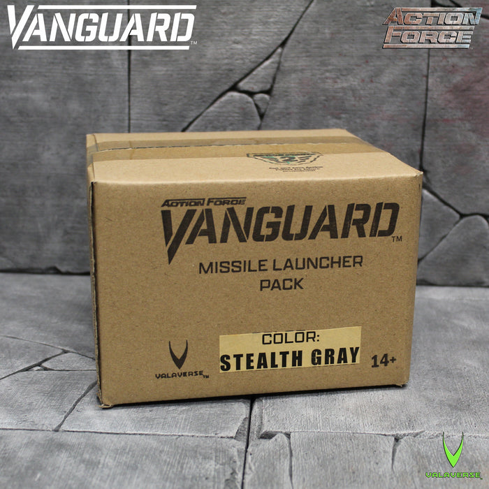 Action Force VANGUARD Vehicle Stealth Gray (Includes: Stealth Gray Missile Launcher Add-On)