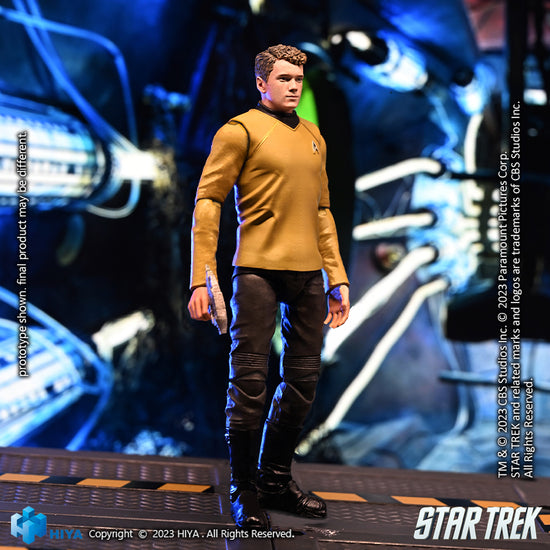 HIYA Exquisite Mini Series 1/18 Scale 4 Inch STAR TREK 2009 Chekov Action Figure