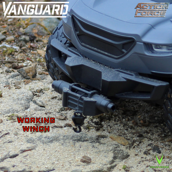 Action Force VANGUARD Vehicle Stealth Gray (Includes: Stealth Gray Missile Launcher Add-On)