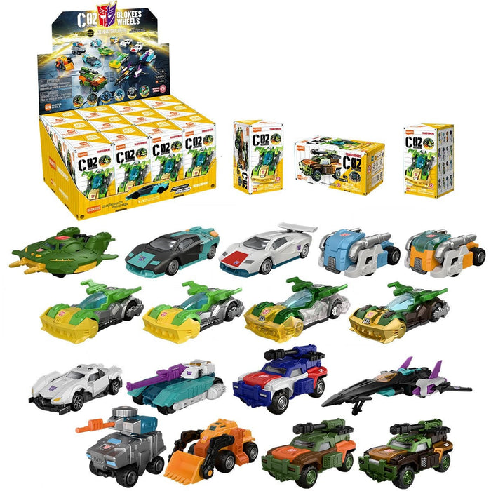 Transformers Wheels C02 Blind Box | Model Kit | Blokees