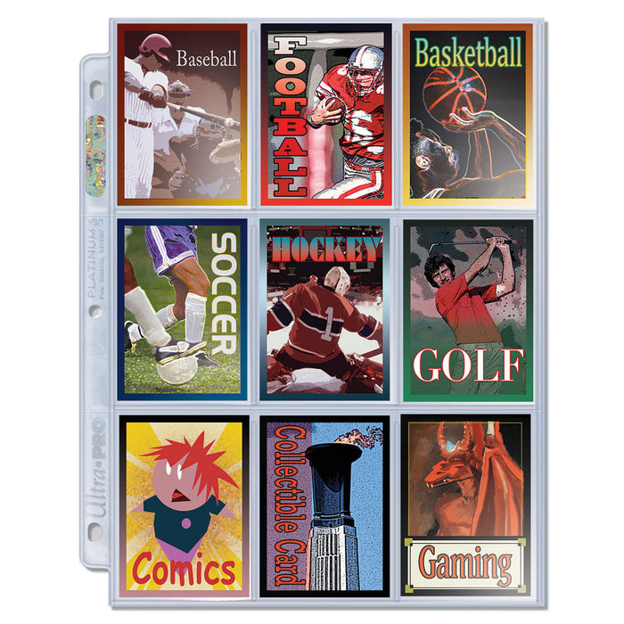 Platinum Series Pocket Pages (100ct) for Cards