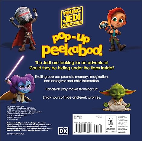 Pop-Up Peekaboo! Star Wars Young Jedi Adventures