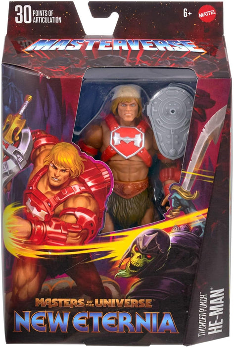 Masters of the Universe Masterverse Thunder Punch He-Man Action Figure | Mattel