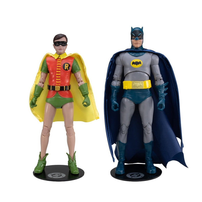 DC Multiverse Batman and Robin Batman Classic TV Series McFarlane Collector Edition #5 | 7-Inch Action Figure 2-Pack | McFarlane