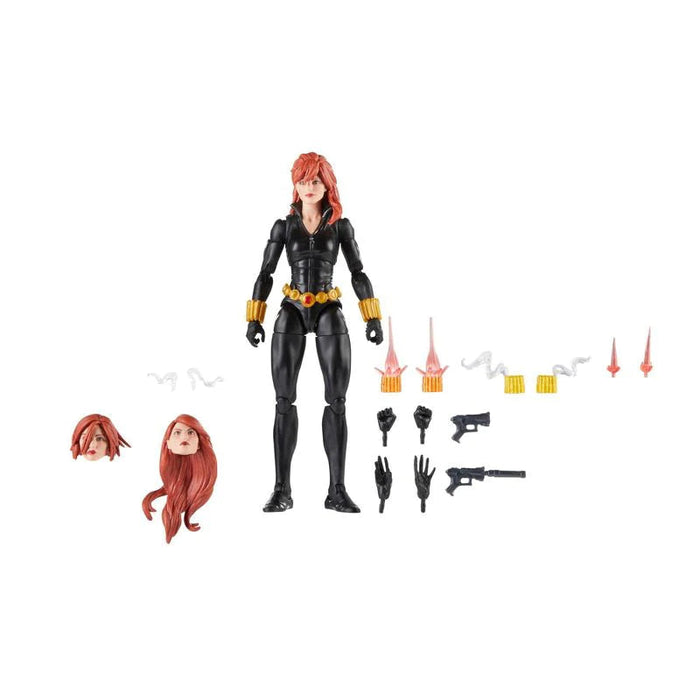 Marvel Legends Series Black Widow Avengers 60th Anniversary Collectible 6-Inch Action Figure