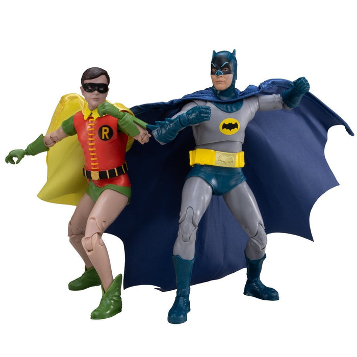 DC Multiverse Batman and Robin Batman Classic TV Series McFarlane Collector Edition #5 | 7-Inch Action Figure 2-Pack | McFarlane