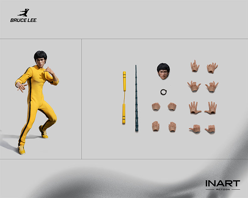 [PREORDER] Bruce Lee (Yellow Jumpsuit) 1/12 Collectible | Action Figure | INART