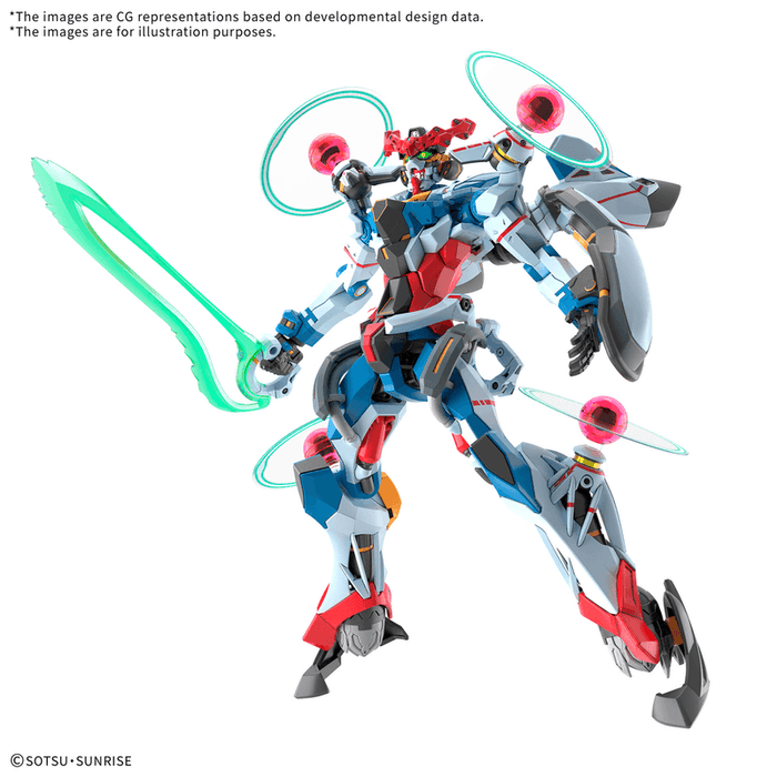 HG 1/144 GQuuuuuuX(Endymion Unit Awakened) | Model Kit | Bandai Hobby