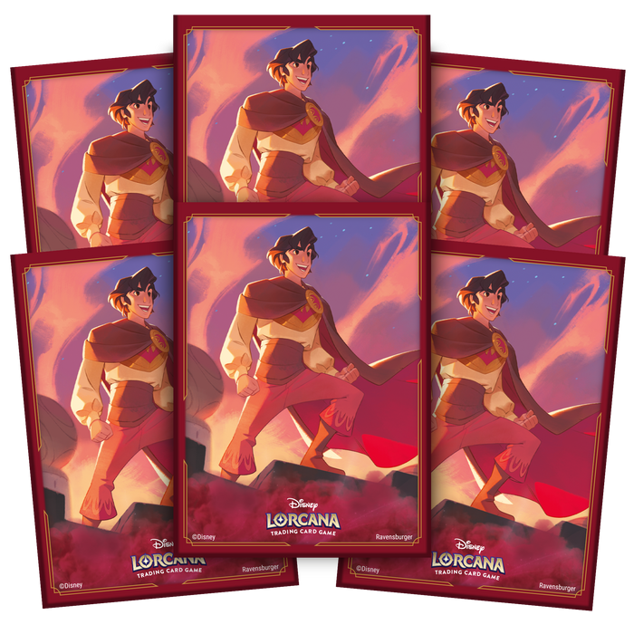 DISNEY LORCANA: SHIMMERING SKIES ALADDIN CARD SLEEVES