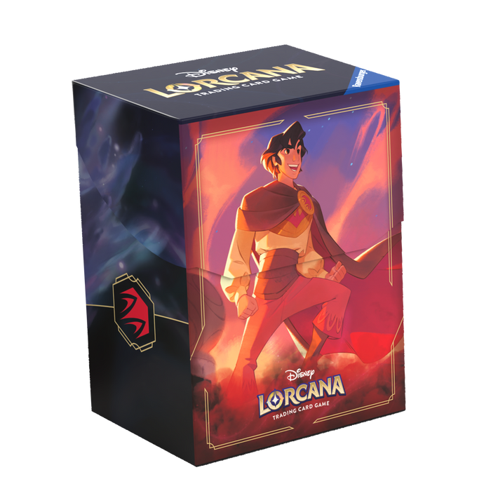 DISNEY LORCANA: SHIMMERING SKIES ALADDIN DECK BOX