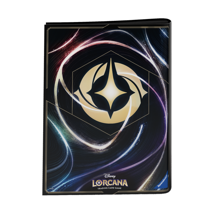 DISNEY LORCANA: SHIMMERING SKIES PORTFOLIO CARD BINDER LOGO Heroes World DISNEY LORCANA: SHIMMERING SKIES PORTFOLIO CARD BINDER LOGO Heroes World