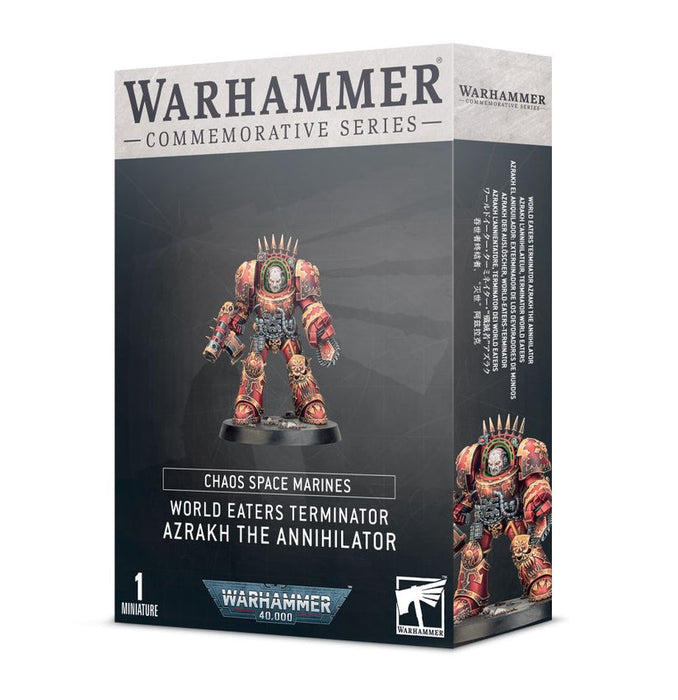Warhammer World Eaters Terminator Azrakh the Annihilator Commemorative Series