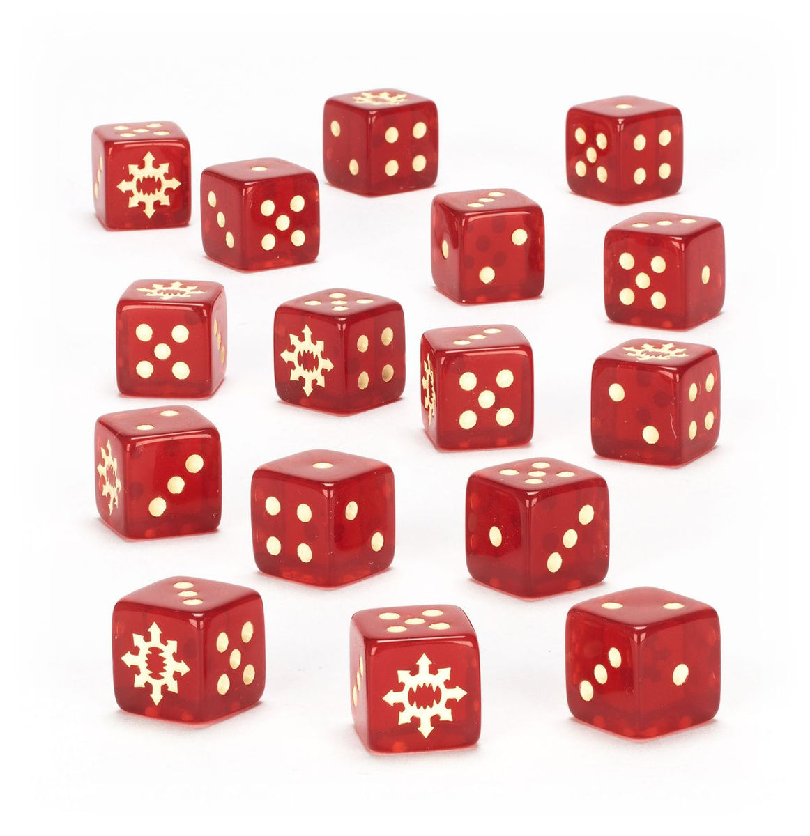 WARHAMMER 40000: WORLD EATERS DICE — Heroes World