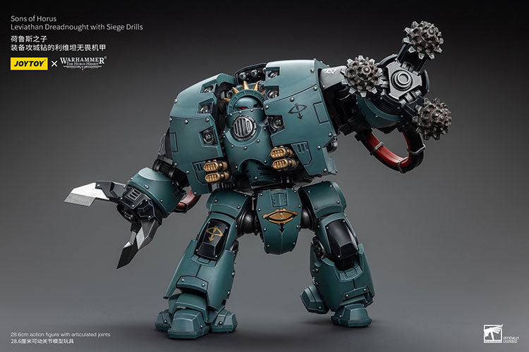 [PRE-ORDER] Sons of Horus Leviathan Dreadnought with Siege Drills