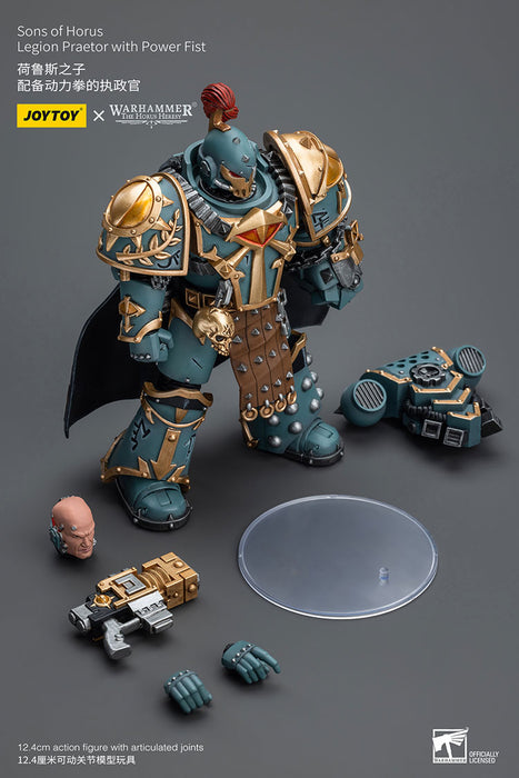 [PRE-ORDER] Sons of Horus Legion Praetor with Power Fist