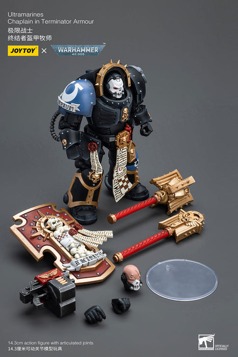 [PRE-ORDER] Ultramarines Chaplain in Terminator Armour