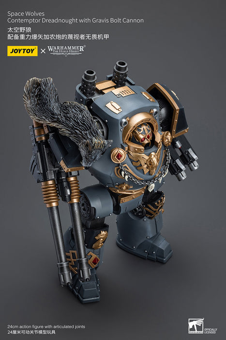 [PRE-ORDER] Space Wolves Contemptor Dreadnought with Gravis Bolt Cannon