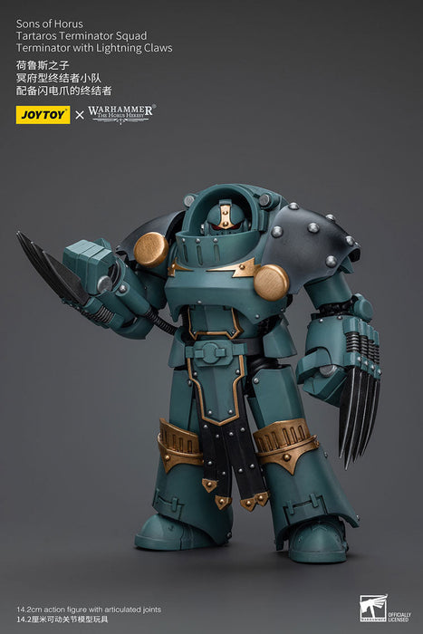 [PRE-ORDER] Sons of Horus Tartaros Terminator Squad Terminator with Lightning Claws