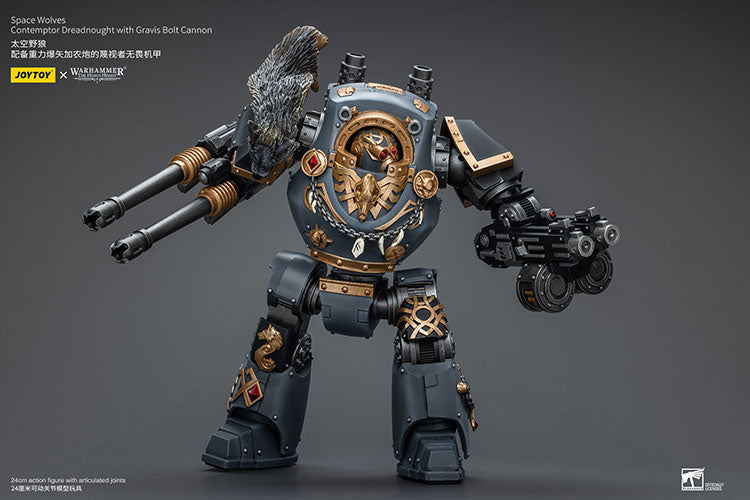 [PRE-ORDER] Space Wolves Contemptor Dreadnought with Gravis Bolt Cannon