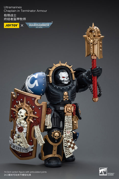 [PRE-ORDER] Ultramarines Chaplain in Terminator Armour