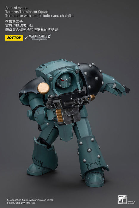 [PRE-ORDER] Sons of Horus Tartaros Terminator Squad Terminator with Combi-Bolter and Chainfist