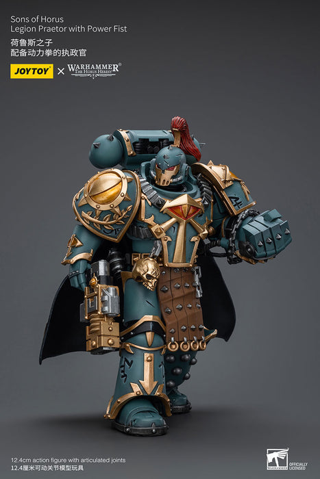 [PRE-ORDER] Sons of Horus Legion Praetor with Power Fist