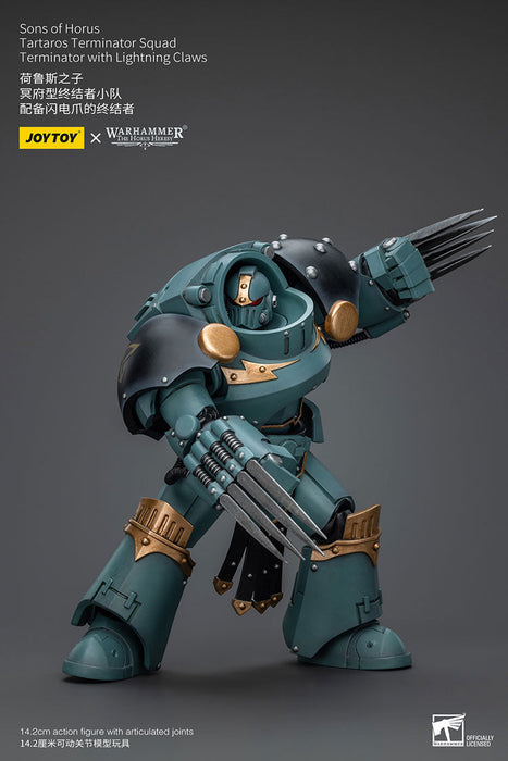 [PRE-ORDER] Sons of Horus Tartaros Terminator Squad Terminator with Lightning Claws