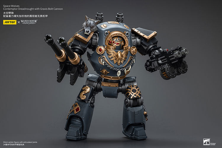 [PRE-ORDER] Space Wolves Contemptor Dreadnought with Gravis Bolt Cannon