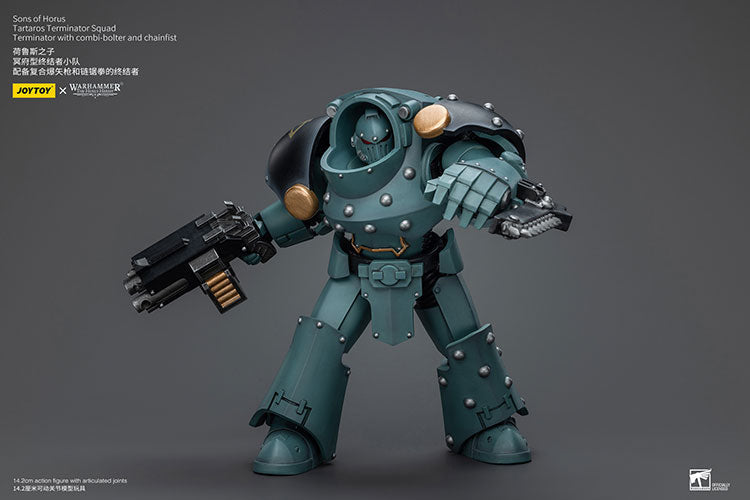 [PRE-ORDER] Sons of Horus Tartaros Terminator Squad Terminator with Combi-Bolter and Chainfist