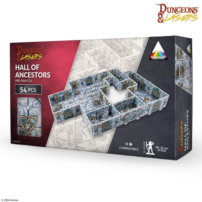 Halls of Ancestors (Pre-Painted) | Dungeons & Lasers | Archon Studio
