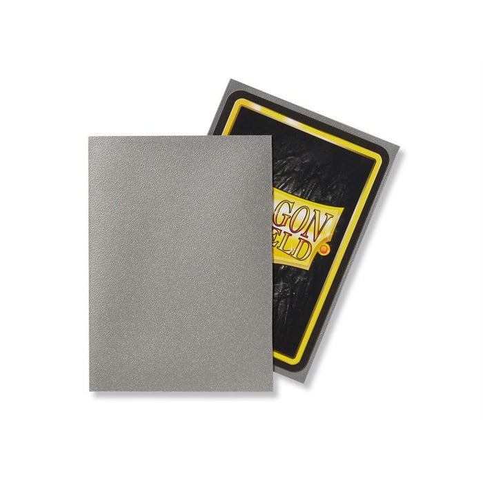 Dragon Shield: Matte Card Sleeves (100): Silver