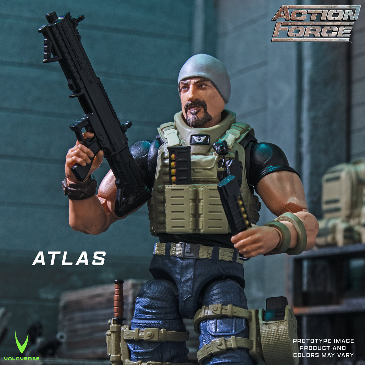 Atlas | Action Force Series 5 Figure | Valaverse 1:12 Collectible