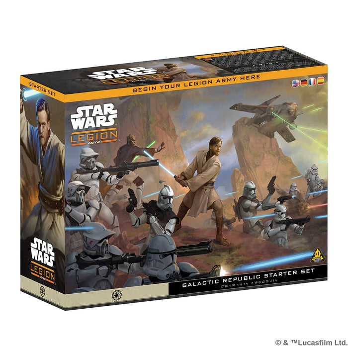 [PREORDER] Star Wars: Legion: Galactic Republic - Starter Set (ML)