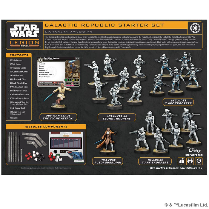 [PREORDER] Star Wars: Legion: Galactic Republic - Starter Set (ML)