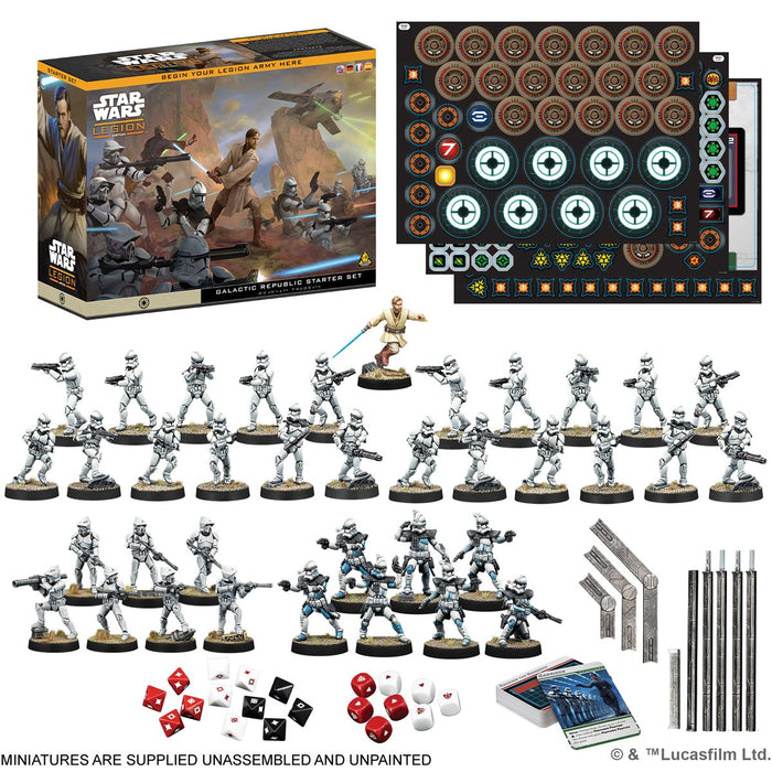 [PREORDER] Star Wars: Legion: Galactic Republic - Starter Set (ML)
