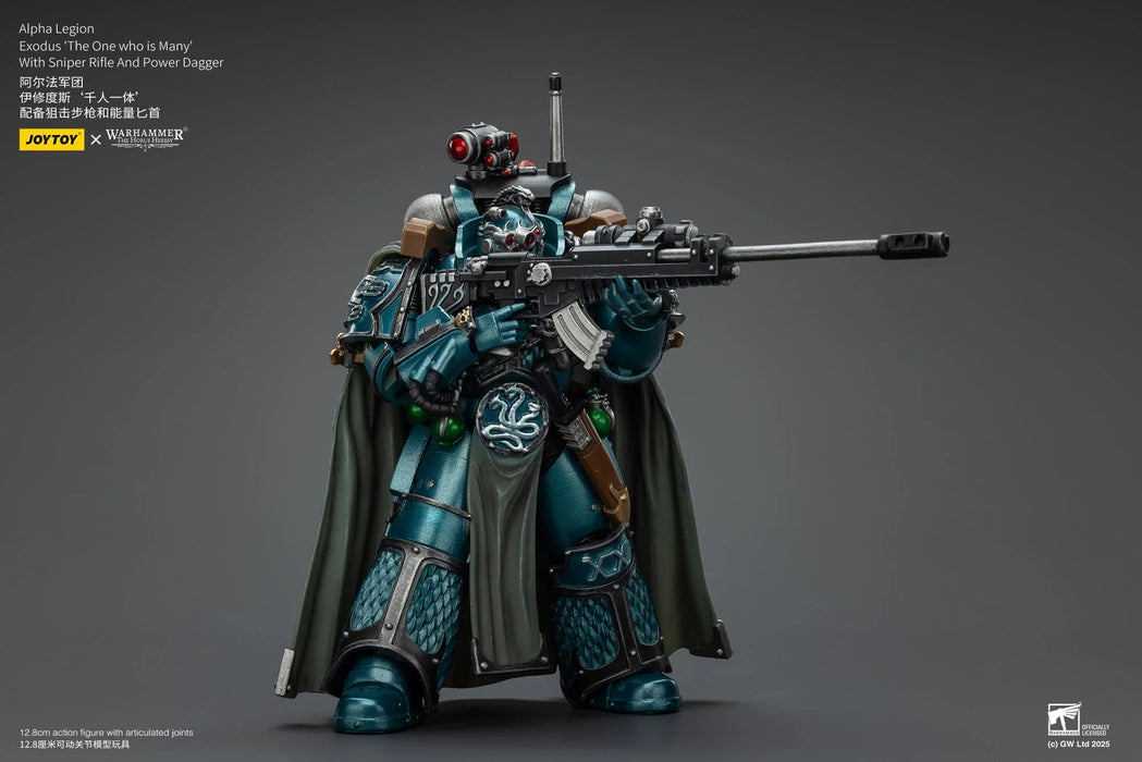 [PREORDER] Alpha Legion Exodus 'The One who is Many’ - Warhammer "The Horus Heresy" 1/18 Action Figure By JOYTOY