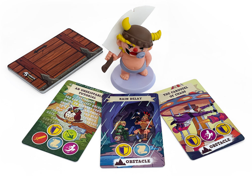 5 Minute Dungeon: Baby Barbarian | Boardgame | Outset Media
