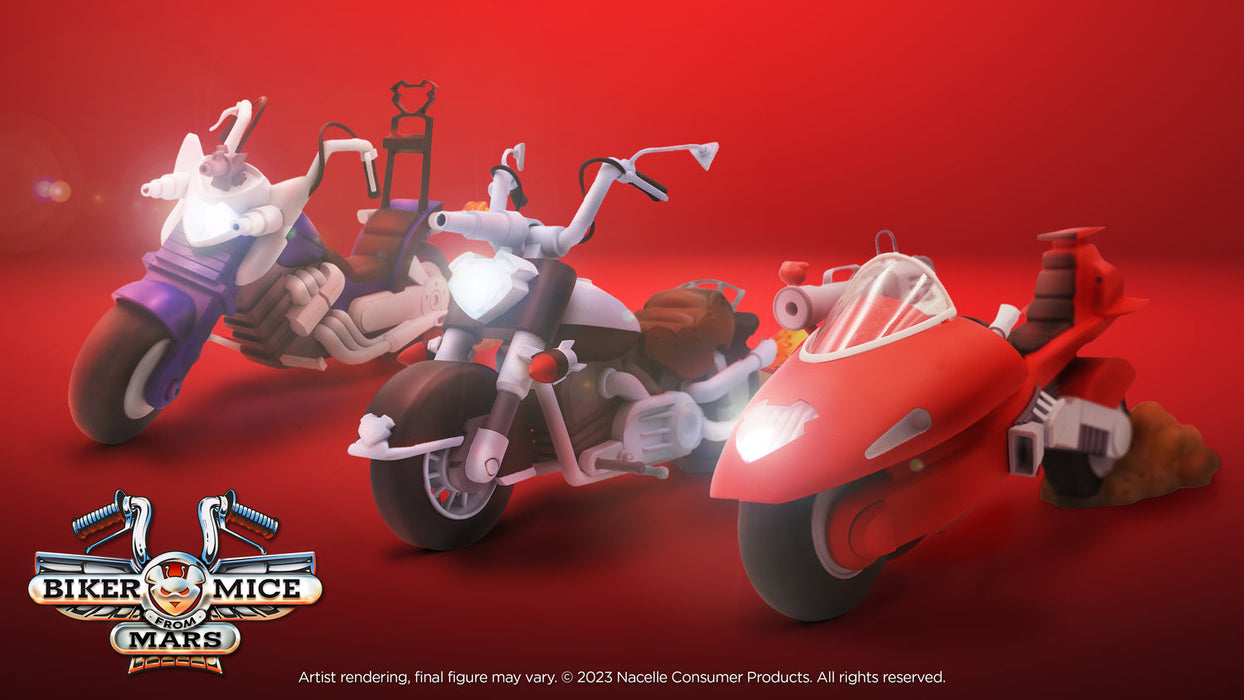 [PREORDER] Biker Mice from Mars - 3 Bike Bundle (NACELLE)