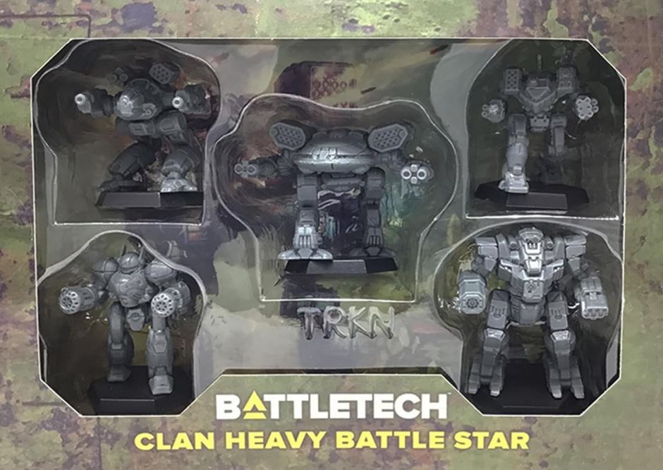 BATTLETECH CLAN HEAVY BATTLE STAR