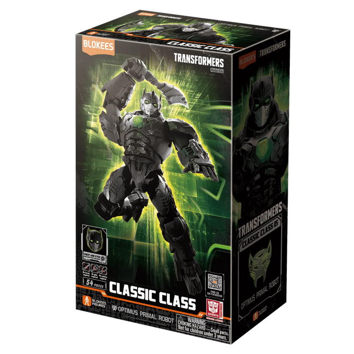 Classic Class Optimus Primal Robot  | Transformers Rise of the Beasts | Blokees Model Kit