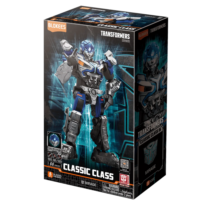 Classic Class Optimus Mirage  | Transformers Rise of the Beasts | Blokees Model Kit