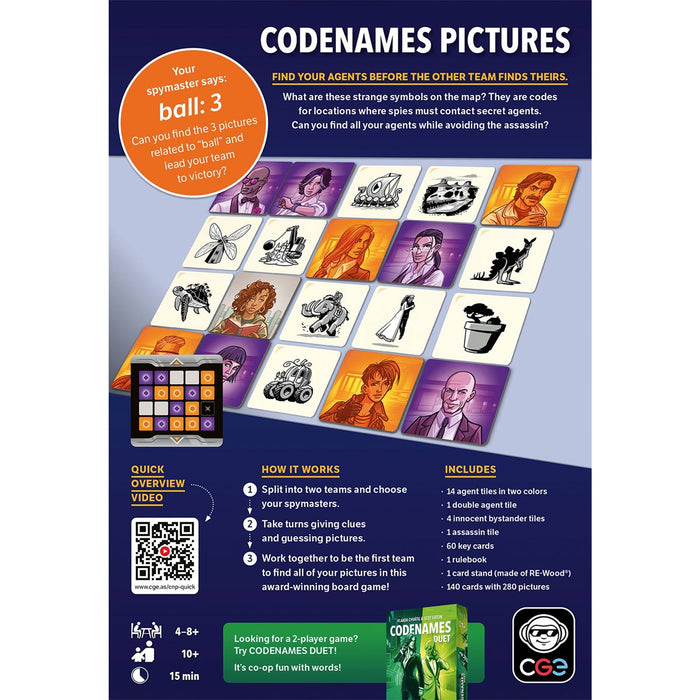 Codenames: Pictures (New Edition) | Boardgame | Czech Games