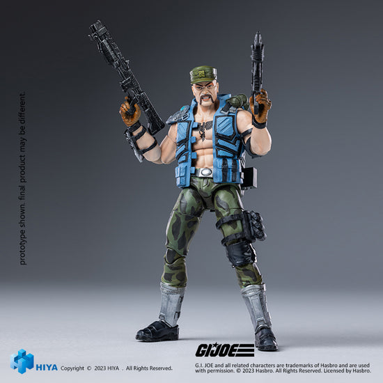 HIYA Exquisite Mini Series 1/18 Scale 4 Inch G.I.Joe Gung-Ho Action Figure