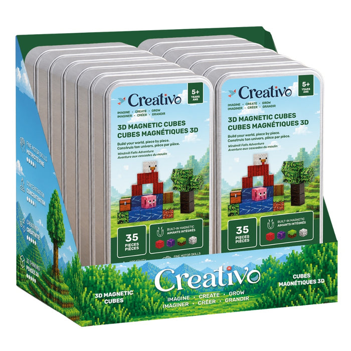 Farm Adventure | Magnetic 3D Cube Set | Creatio