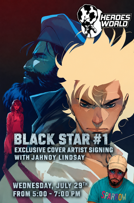 Black Star #1 Exclusive Cover Artist Signing Event with Jahnoy Lindsay