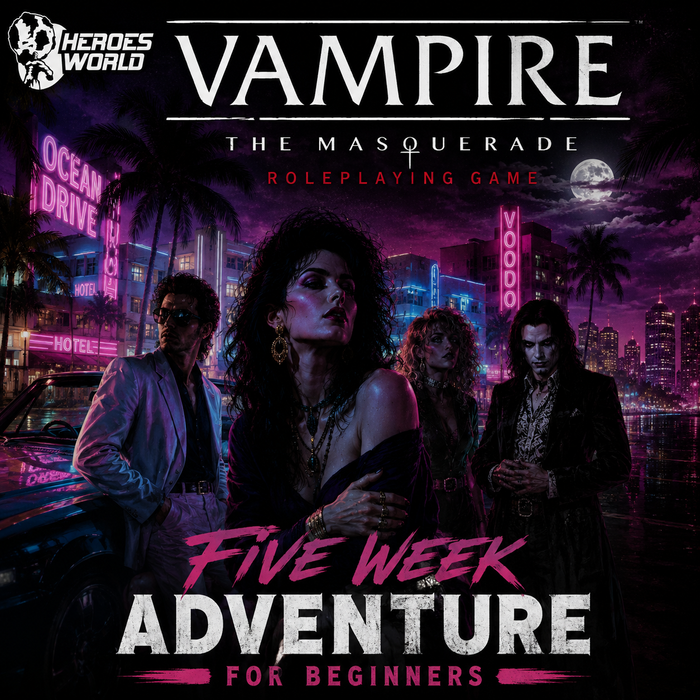 Mysteries in Miami | Five Week Adventure | Vampire the Masquerade RPG