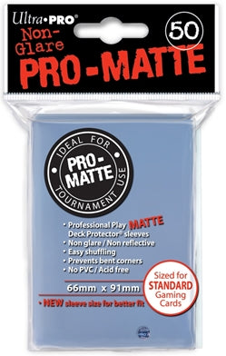 ULTRA PRO D-PRO PRO-MATTE CLEAR 50CT
